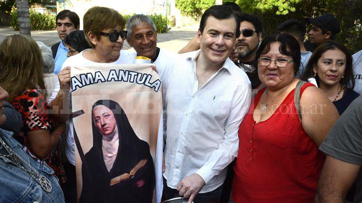 Zamora participa de la viacutespera de la fiesta patronal de Mama Antula