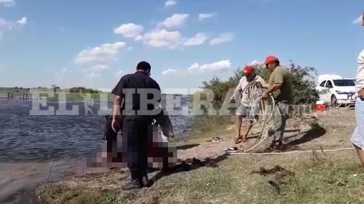 Hallaron el cuerpo del segundo pescador ahogado en el riacuteo Utis