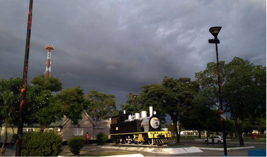 La torrencial lluvia tambieacuten pasoacute por Las Termas