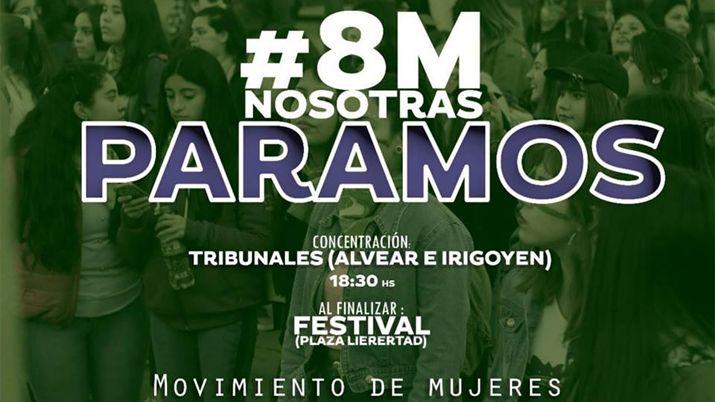 Suspenden la marcha del 8M por las condiciones del tiempo