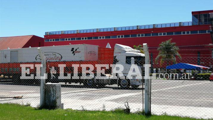 Los equipos fueron trasladados al circuito de Las Termas de Río Hondo