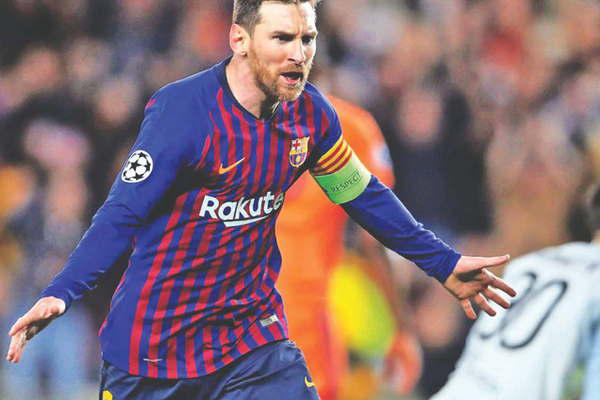 Otra gran demostracioacuten de Lionel Messi que metioacute al Barcelona en cuartos de final