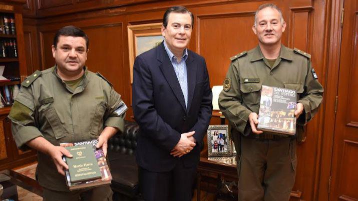 El encuentro con los jefes de Gendarmería se realizó en Casa de Gobierno