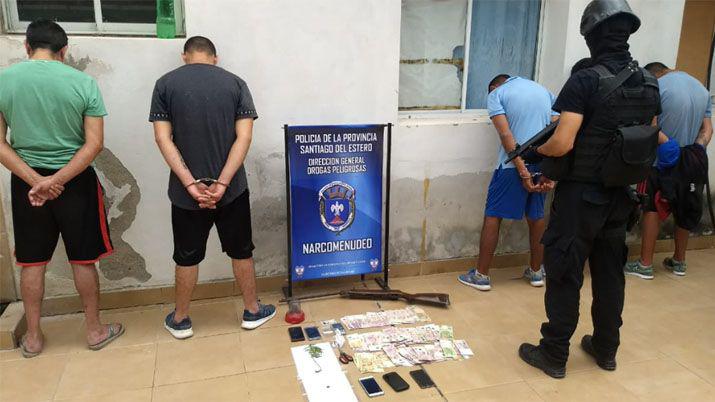 Duro golpe a un kiosco de drogas en Las Termas