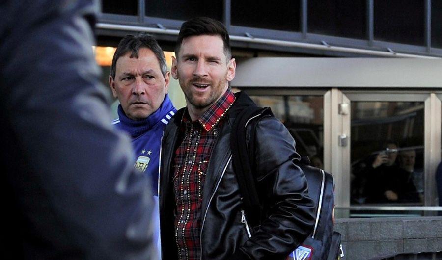 VIDEO  Messi se sumoacute a la Seleccioacuten en Madrid