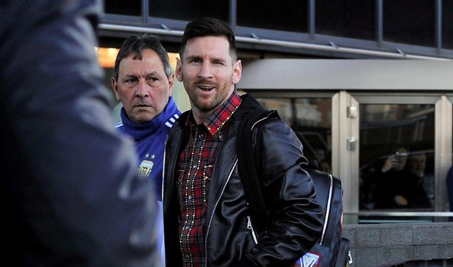 VIDEO Messi se sumoacute a la Seleccioacuten en Madrid