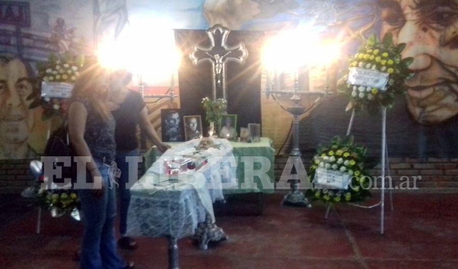 Los restos de dontildea Zita Carabajal ya son velados en su casa de La Banda