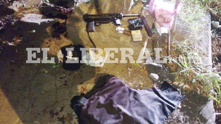 A los detenidos se les secuestró una pistola ametralladora PAM