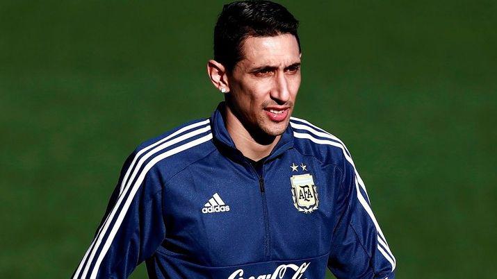 Di Mariacutea sufrioacute un desgarro y fue desafectado de la Seleccioacuten Argentina