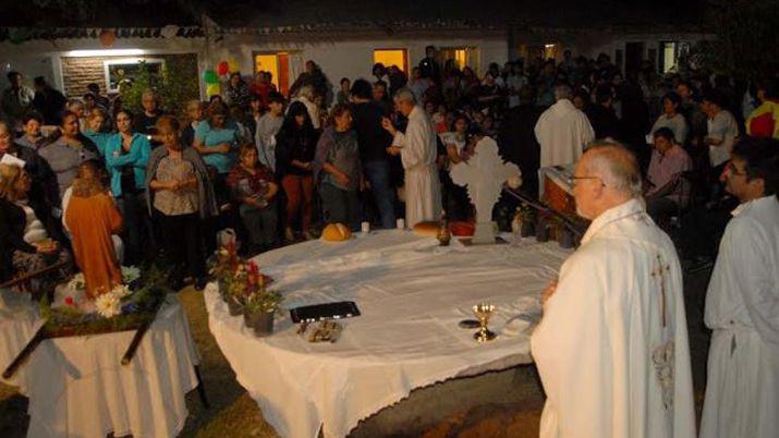 La Aldea San José celebró la festividad de su patrono con la presencia de Monseñor Bokalic
