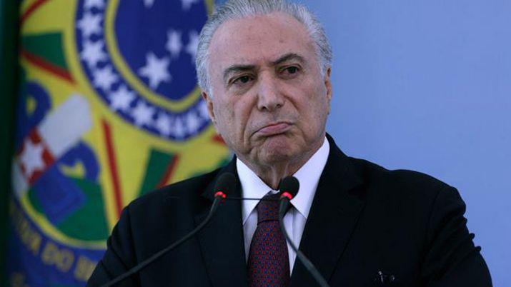 Detuvieron al ex presidente brasilero Temer en la causa Lava Jato