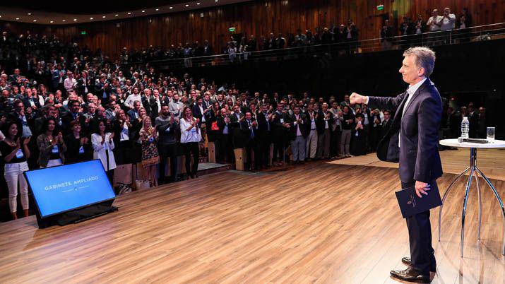 Macri- de lo que se heredoacute no se sale de un diacutea para el otro