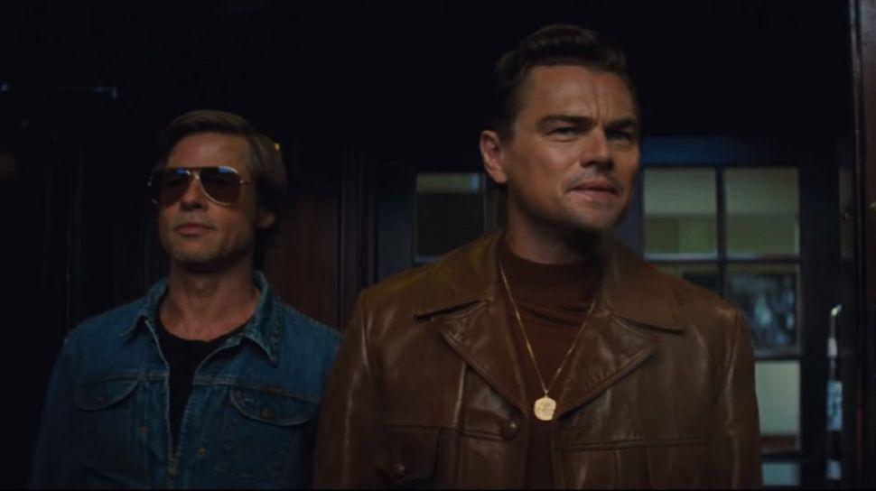 Furor por el primer traacuteiler de la nueva peliacutecula de Leonardo Di Caprio y Brad Pitt