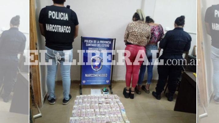 Las mujeres fueron detectadas por la policía en el interior de un boliche