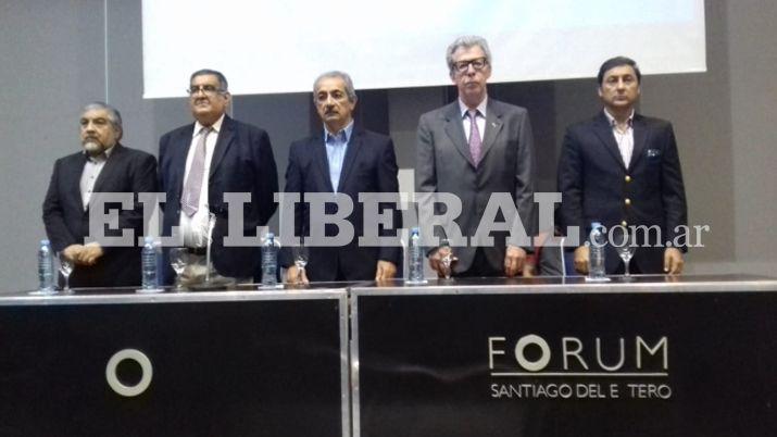 Funcionados del Gobierno de la Provincia de Justicia y de la Municipalidad encabezaron el acto oficial por el Día de la Memoria