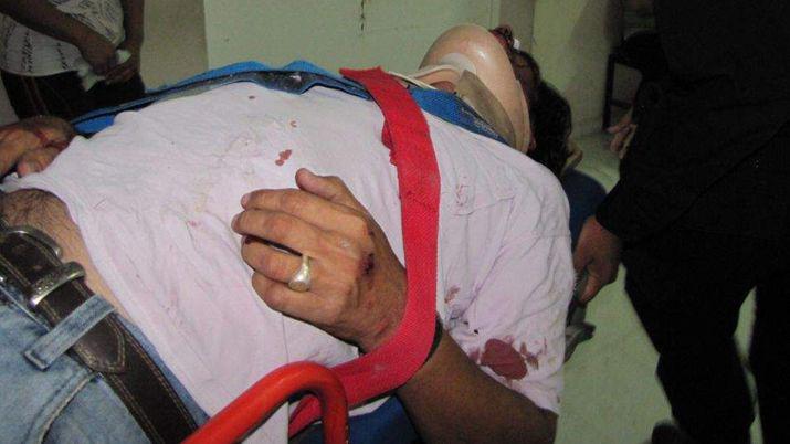 En confusa situacioacuten un policiacutea fue herido por el hermano de su novia