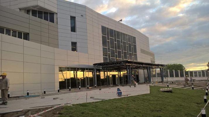 Zamora compartioacute las fotos del nuevo hospital de Las Termas