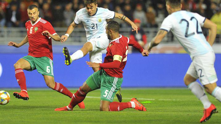 EN VIVO  Argentina consigue un agoacutenico triunfo ante Marruecos