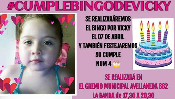 Sumate al Cumplebingo solidario de Vicky