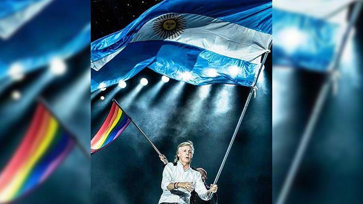 Paul McCartney agradecioacute a la Argentina la recepcioacuten