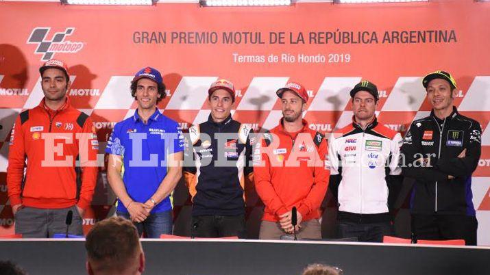 La conferencia de prensa se realizó en la ciudad de Las Termas