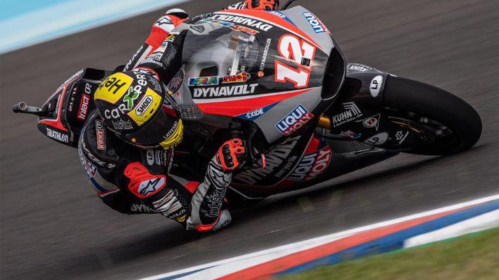 Thomas Luthi encabezoacute los entrenamientos de Moto2