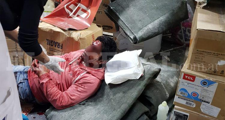 Fernaacutendez- perdioacute el control de la moto y se incrustoacute en una vidriera