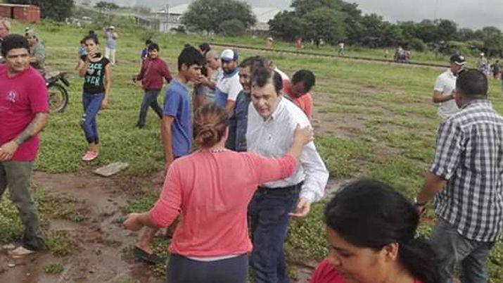 En Pampa de los Guanacos cayeron 350 mm y los pronoacutesticos indican que seguiraacute lloviendo
