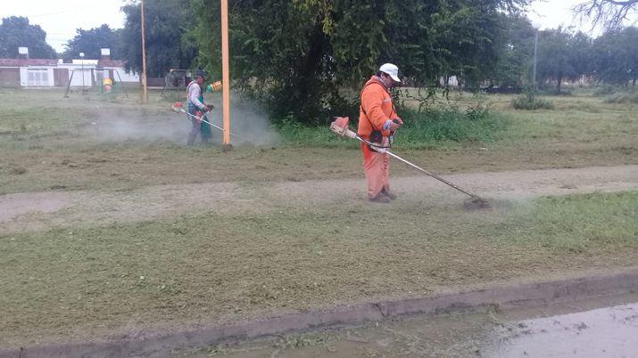 El municipio reforzoacute los trabajos de limpieza en la ciudad