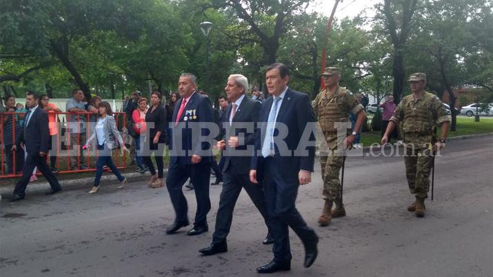 El gobernador encabezoacute el acto central por Malvinas