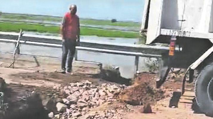 Sigue cortada la ruta 13