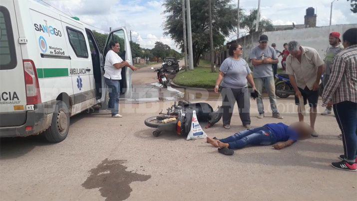 Mujer murioacute luego de chocar su moto con una camioneta