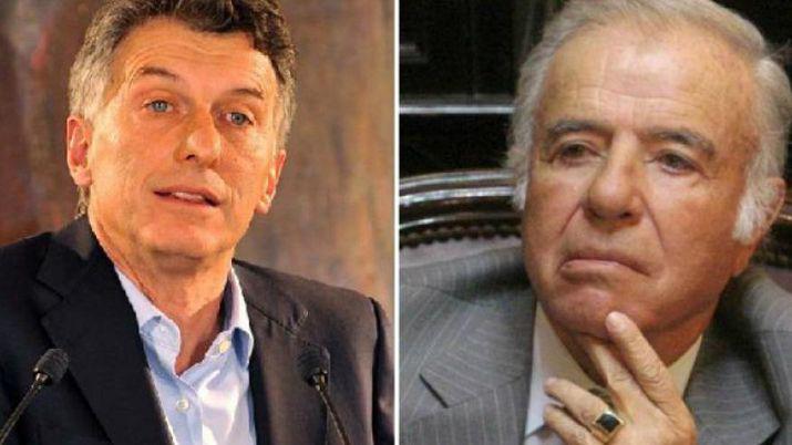Gacetilla de Presidencia cambioacute a Macri por Meacutenem en un parte de prensa