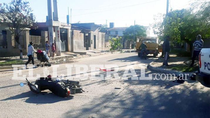 Una mujer de 50 antildeos grave tras chocar con una camioneta