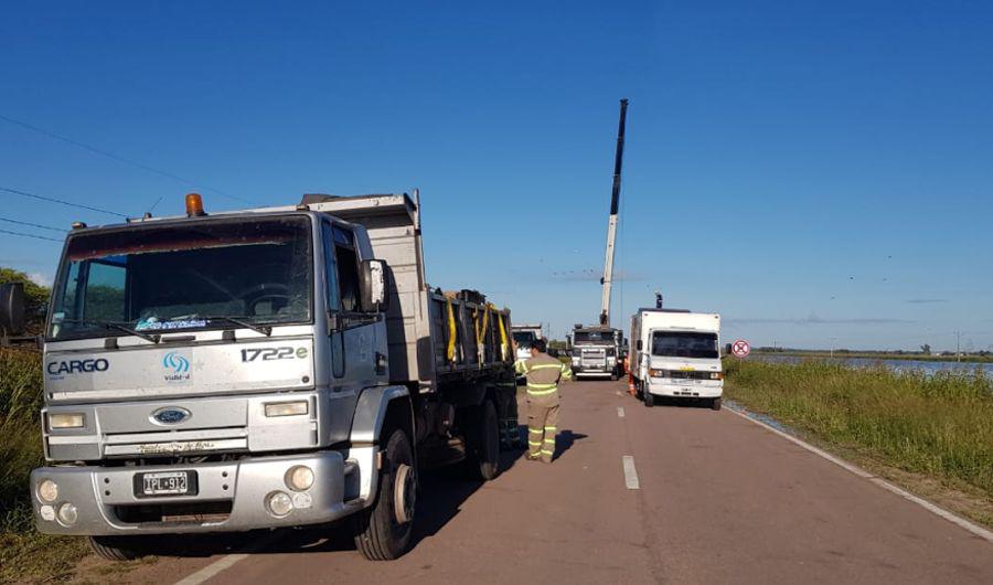 Vialidad Nacional instala un puente Bailey sobre Ruta 89