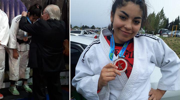 Santiaguentildea es parte del medallero en Campeonato Argentino de Judo