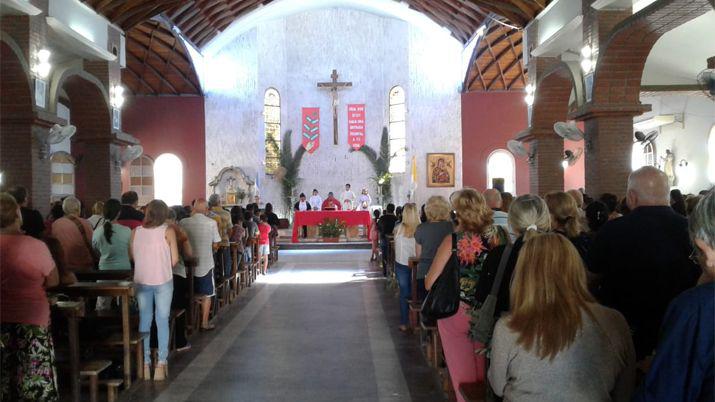 Bendicioacuten de Ramos en Las Termas