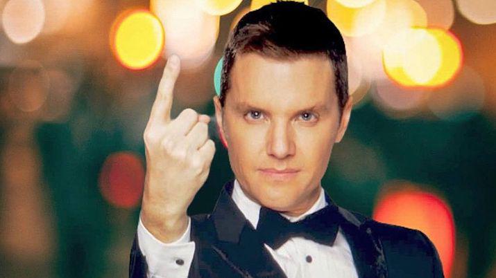 Santiago del Moro es el gladiador de Telefeacute