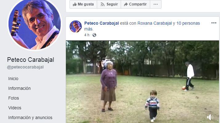 El emotivo video con el que Peteco recordó a su madre fallecida