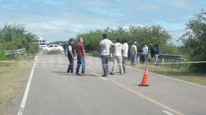 La ruta provincial 13 nuevamente cortada por arreglos