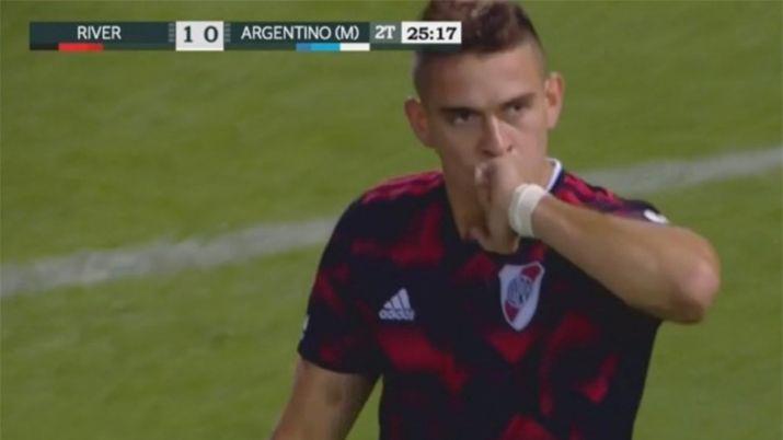 VIDEO  River vencioacute a Argentino de Merlo y avanzoacute en la Copa Argentina