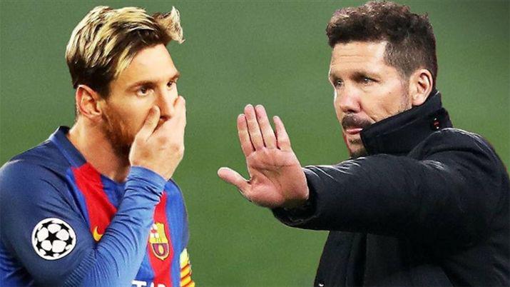 Simeone- Messi es extraordinario la criacutetica hacia eacutel es injusta