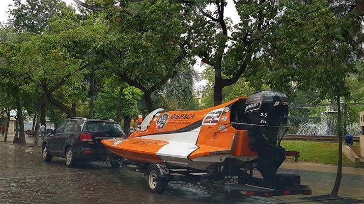 Las lanchas del Powerboat comenzaron a llegar a la provincia