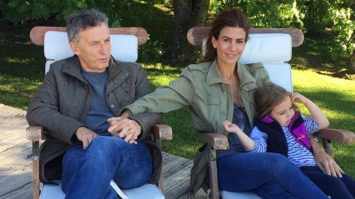 El presidente y su familia