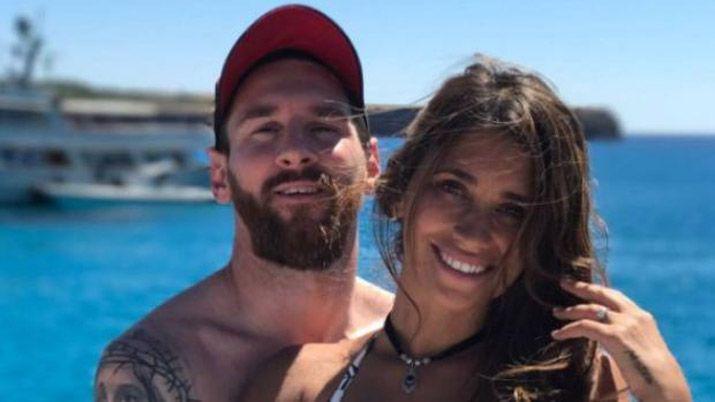 Messi presumioacute a Antonella sin maquillaje en Instagram