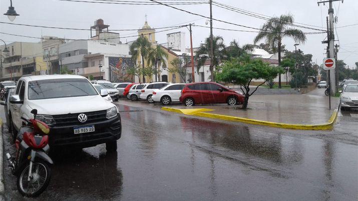 La lluvia principal protagonista del domingo de pascua en Las Termas