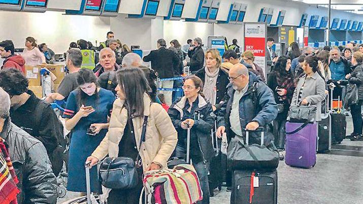 Se registroacute un reacutecord de pasajeros en vuelos de cabotaje por Semana Santa