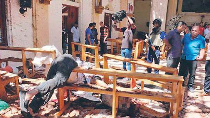 En Sri Lanka- 207 muertos en explosiones en iglesias y hoteles
