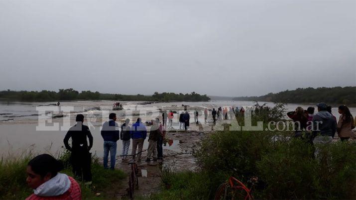 Encontraron el cuerpo del pescador arrastrado por la corriente en Las Termas