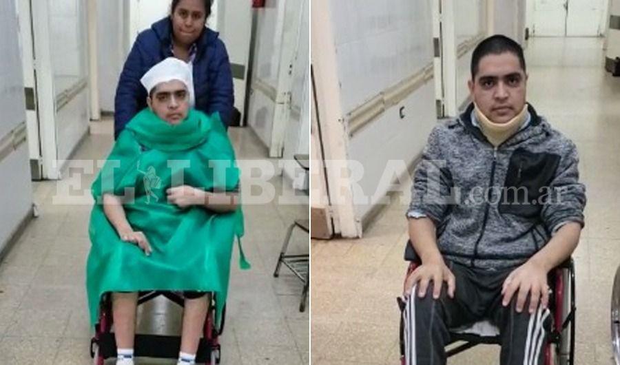 Antes de la cirugía  Quince días después